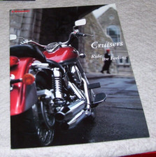 KAWASAKI CRUISERS RIDE THE FEELING VN800 VN1500 CLASSIC EN500 BROCHURE 999491081