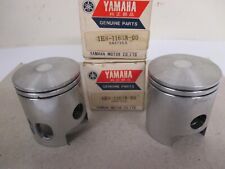 NOS YAMAHA RD200 RD200DX 1976-80 GENUINE PISTONS 1.00mm OVERSIZE 1E8-11638-00