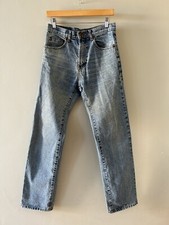 OSAKA TIGER W28 Regular Blue Denim Jeans Straight Leg