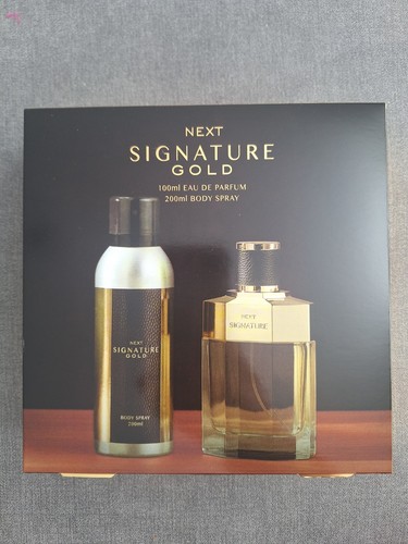 Men next signature gold - signature,
