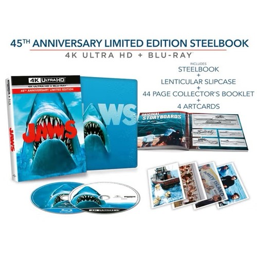 Jaws ultra blu ray - jaws, hd