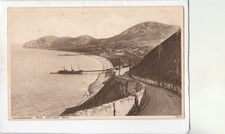 Vintage Postcard - Penmaenmawr , From Holyhead Road , North Wales .