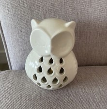 Ceramic Avon Owl night light approx 4” tall