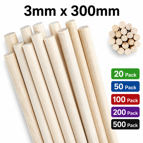 Hardwood poplar wooden dowels - wooden,