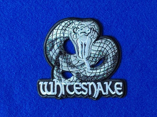 Whitesnake patch sew - or, iron