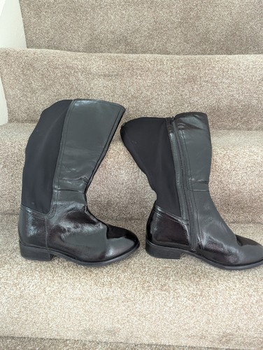 Simply black knee high - black,