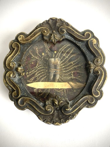 Rare italian reliquary - rare,