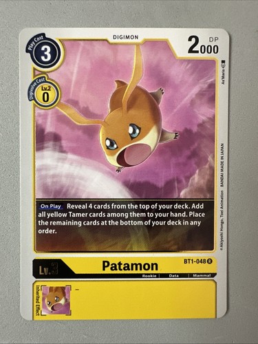 Digimon tcg patamon - tcg,
