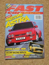 Fast Car March  1993. Vauxhall