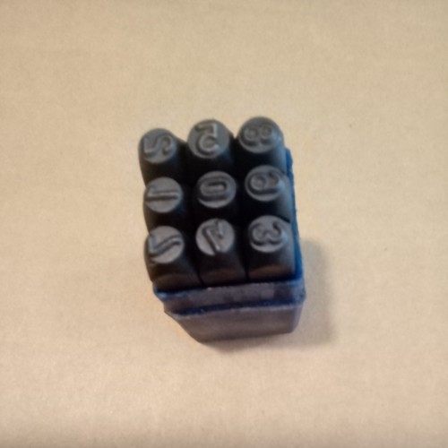 8mm number punches - ,