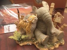 Tuskers Elephant Love Is A Friend  Large Figure Ornament  91412 Tiger