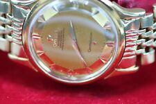 Omega Constellation Deluxe Arrow Head Pie Pan 18KT yellow gold Circa 1950's