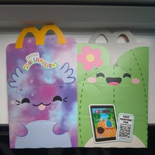 U.K McDonalds Happy Meal box 2025 Squishmallow 