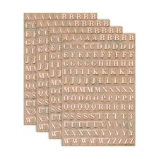 4Sheets Letter Stickers