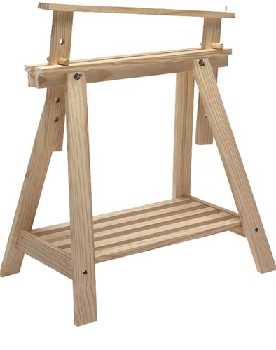 Mittback trestle table - trestle,