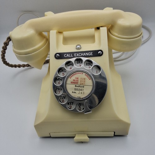 Rare ivory bakelite gpo 312 - gpo, l