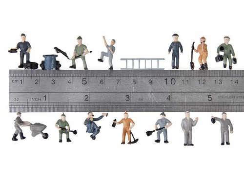 Pieces model workers - 25,
