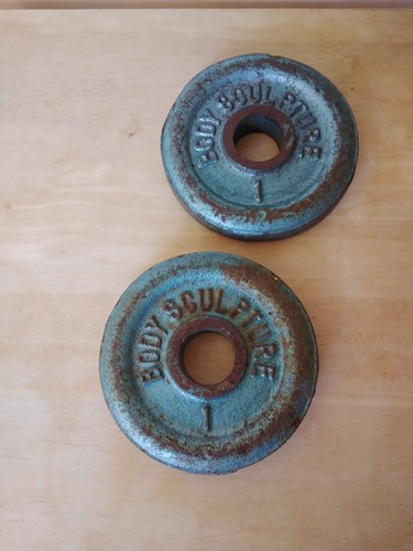 Body sculpture vintage weights - sculpture,
