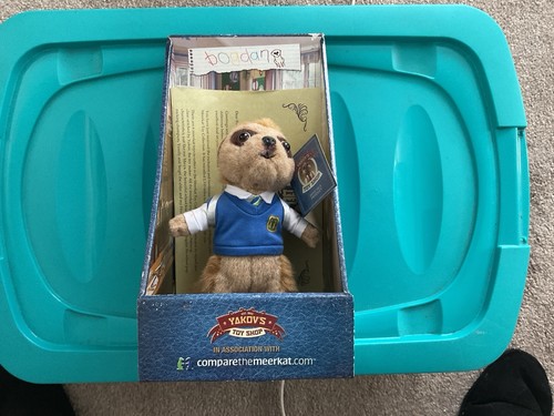 Stuffed meerkat toy - stuffed,