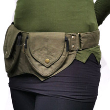 Money belt bag leaf Phone Dog Walk Money pocket bum Festival 10-14 hippy zip