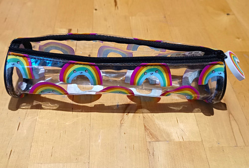 Paperchase clear rainbow print - clear,