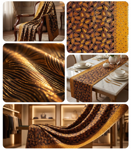 Luxurious kain batik gold - luxurious,