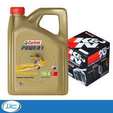 Castrol Power 1 10W40 & K&N