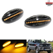 2x Clear Side Indicator LED