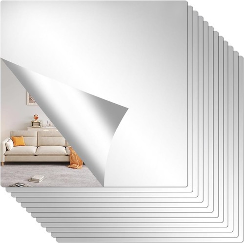 Pcs flexible mirror sheets - 12,