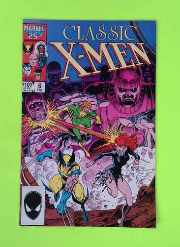 Classic men 1987 - x-men, #6