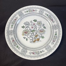 Wood & Sons England Dorset Plate Blue Hues 20cm Diameter