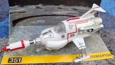 DINKY 351 UFO Interceptor in correct TV colours with missile & Display box
