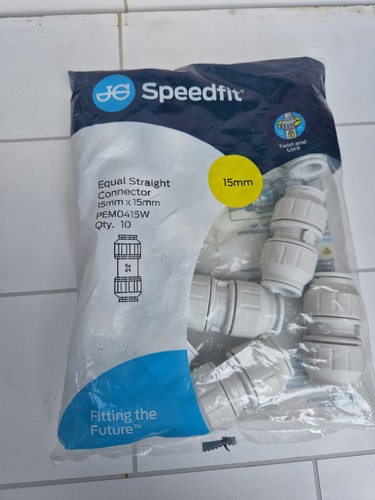 Speedfit push fit straight - fit,