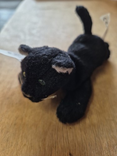 Black cat magnet - cat, cats