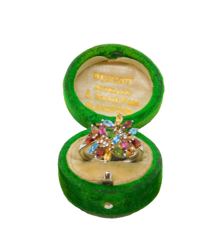 Sterling silver colourful - silver,