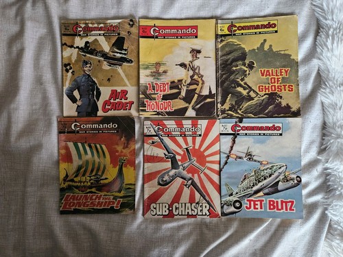 Commando comics job - commando, lot