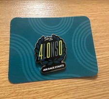 Alonso F1 Enamel Pin 400 Race