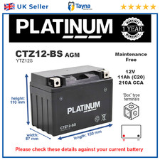 CTZ12-BS PLATINUM AGM