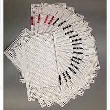 20 Pcs Pre Punch Cards For