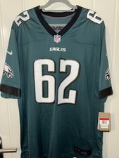 Rare Jason Kelce Philadelphia Eagles Game NFL Jersey Size Large