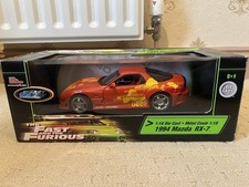 Racing Champion 1/18 FAST & FURIOUS 1994 MAZDA RX-7 Diecast