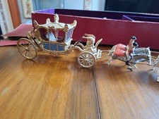 Vintage Britain's Coronation Coach With Horses