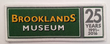 Brooklands Museum badge Patch