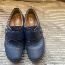 Hotter Navy Blue Leather and