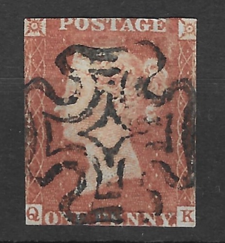 1841 penny red maltese - gb,