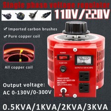 0.5/1/2/3KVA 0-130V 0-300V