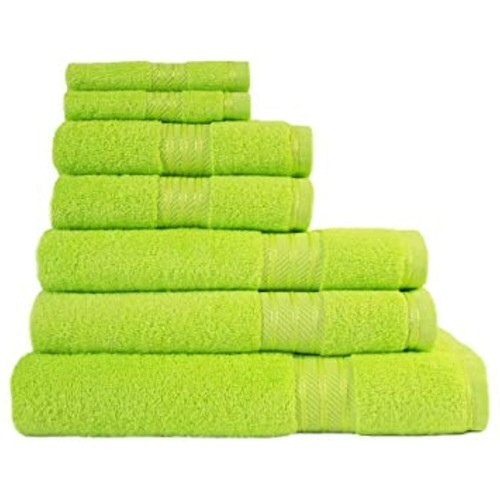 Lime green towel - towel, 7