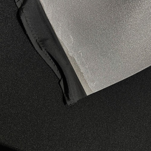 3mm foam backed - hook, receptive