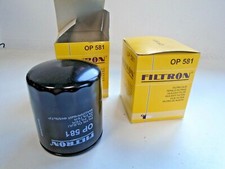 Filtron x 2 Oil Filters OP581 fits Ford Maverick 1993-1998 Toyota Celica 1975-89