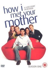 HOW I MET YOUR MOTHER SERIES 1 3 DISC BOX SET FOX UK DVD DISCS & COVER ONLY NEW